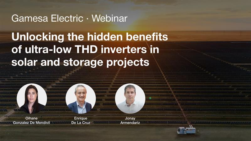 Gamesa Electric - Webinar- THD